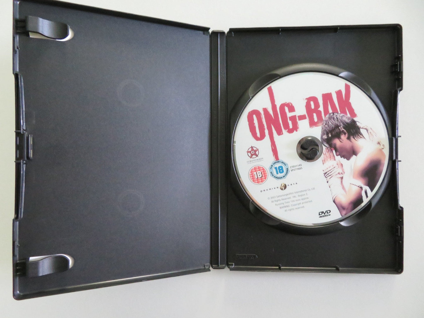 ONG - BAK: THE THAI WARRIOR (DVD) TONY JAA PHETTHAI VONGKUMLAO 2003 REGION 2 Movie posters