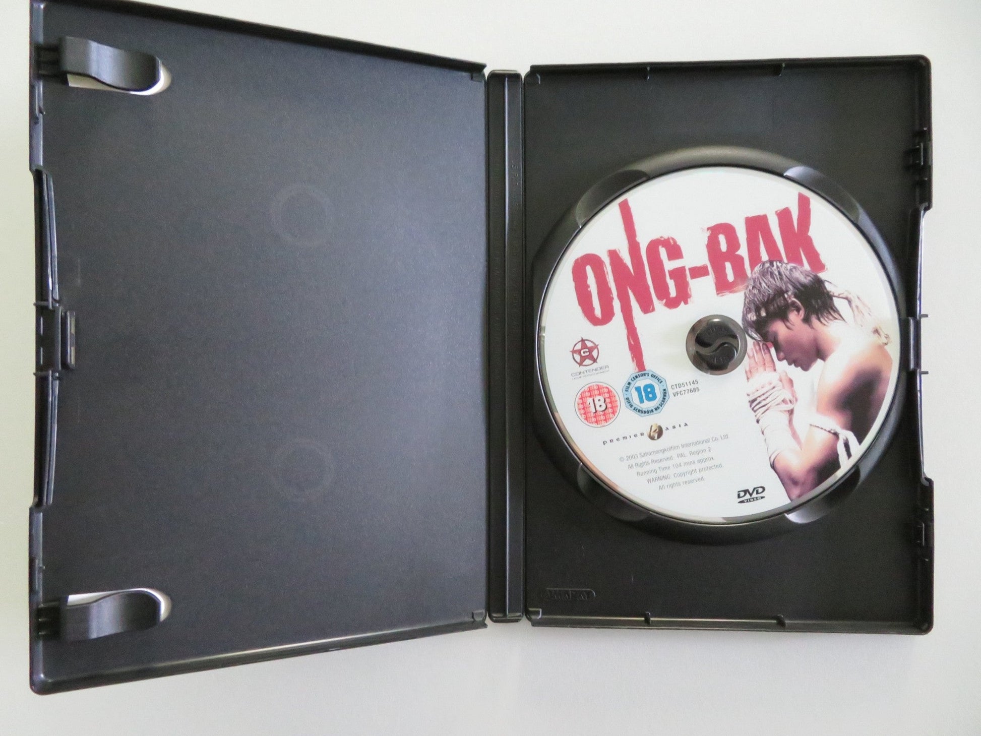 ONG - BAK: THE THAI WARRIOR (DVD) TONY JAA PHETTHAI VONGKUMLAO 2003 REGION 2 Movie posters