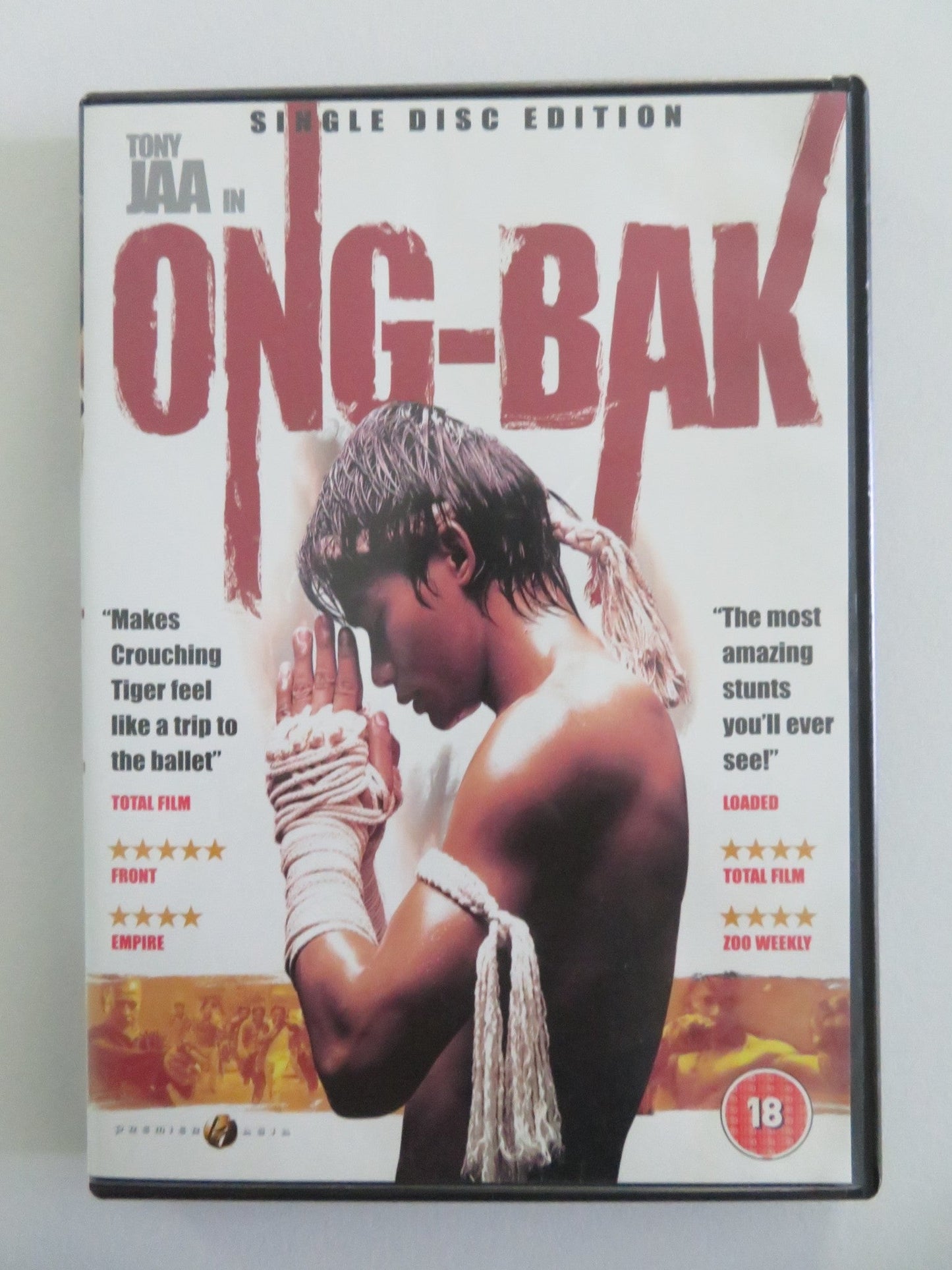 ONG - BAK: THE THAI WARRIOR (DVD) TONY JAA PHETTHAI VONGKUMLAO 2003 REGION 2 Movie posters