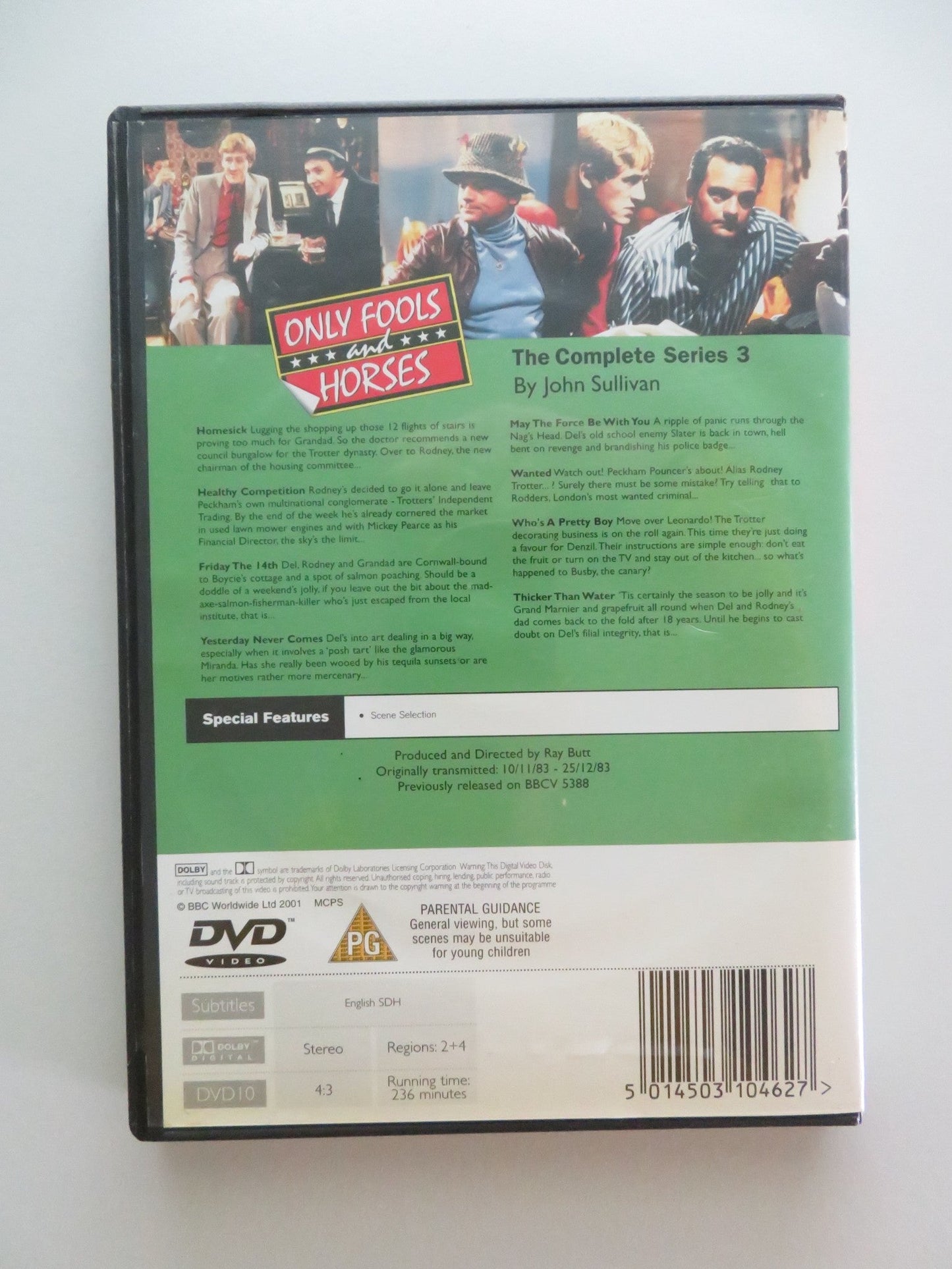 ONLY FOOLS AND HORSES SERIES 3 (DVD) DAVID JASON N. LYNDHURST 1983 REGION 2, 4 Movie posters
