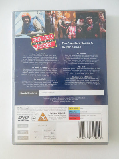 ONLY FOOLS AND HORSES SERIES 5 (DVD) DAVID JASON N. LYNDHURST 1986 REGION 2, 4 Movie posters