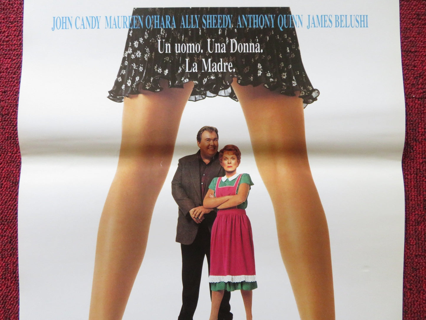 ONLY THE LONELY ITALIAN LOCANDINA POSTER JOHN CANDY ALLY SHEEDY 1991 Rendezvous Cinema Movie posters