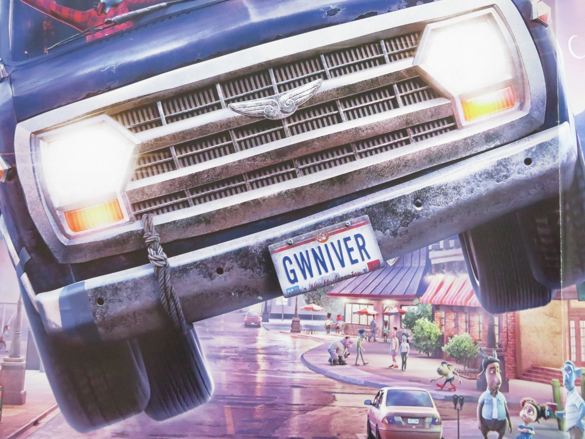 ONWARD UK QUAD ROLLED POSTER DISNEY TOM HOLLAND CHRIS PRATT 2020 Rendezvous Cinema Movie posters