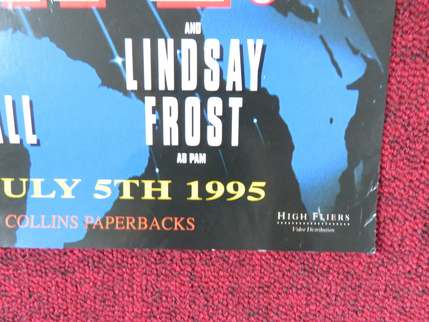 OP CENTRE VHS VIDEO POSTER HARRY HAMLIN CARL WEATHERS 1995 Rendezvous Cinema Movie posters