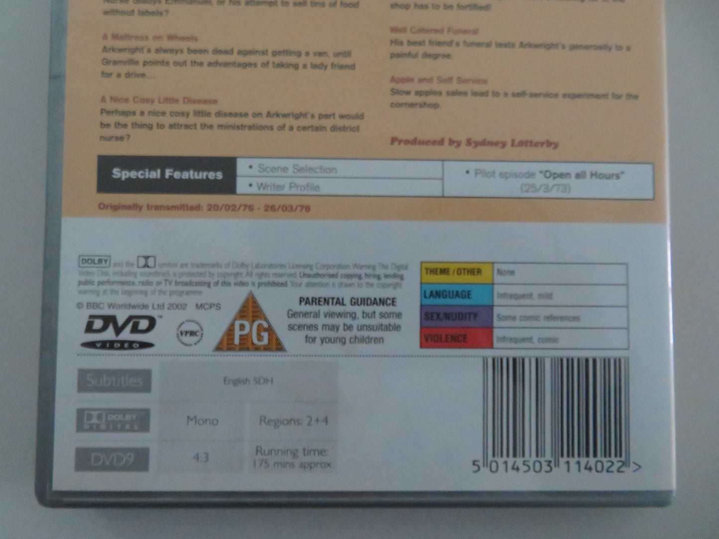 OPEN ALL HOURS SERIES ONE (DVD) RONNIE BARKER DAVID JASON 1976 REGION 2 Movie posters