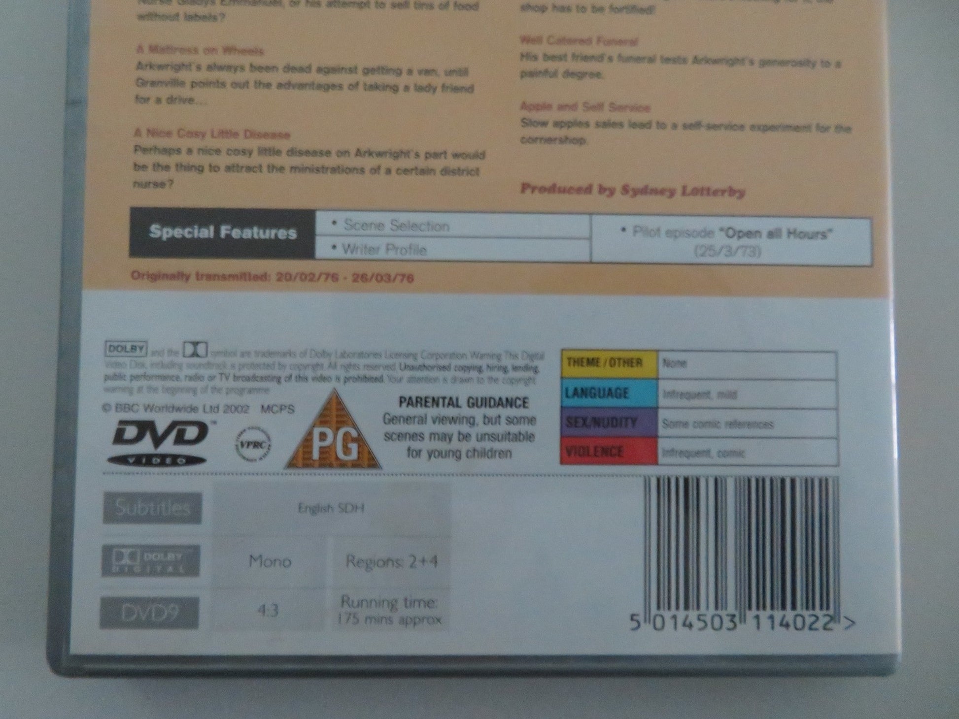 OPEN ALL HOURS SERIES ONE (DVD) RONNIE BARKER DAVID JASON 1976 REGION 2 Movie posters