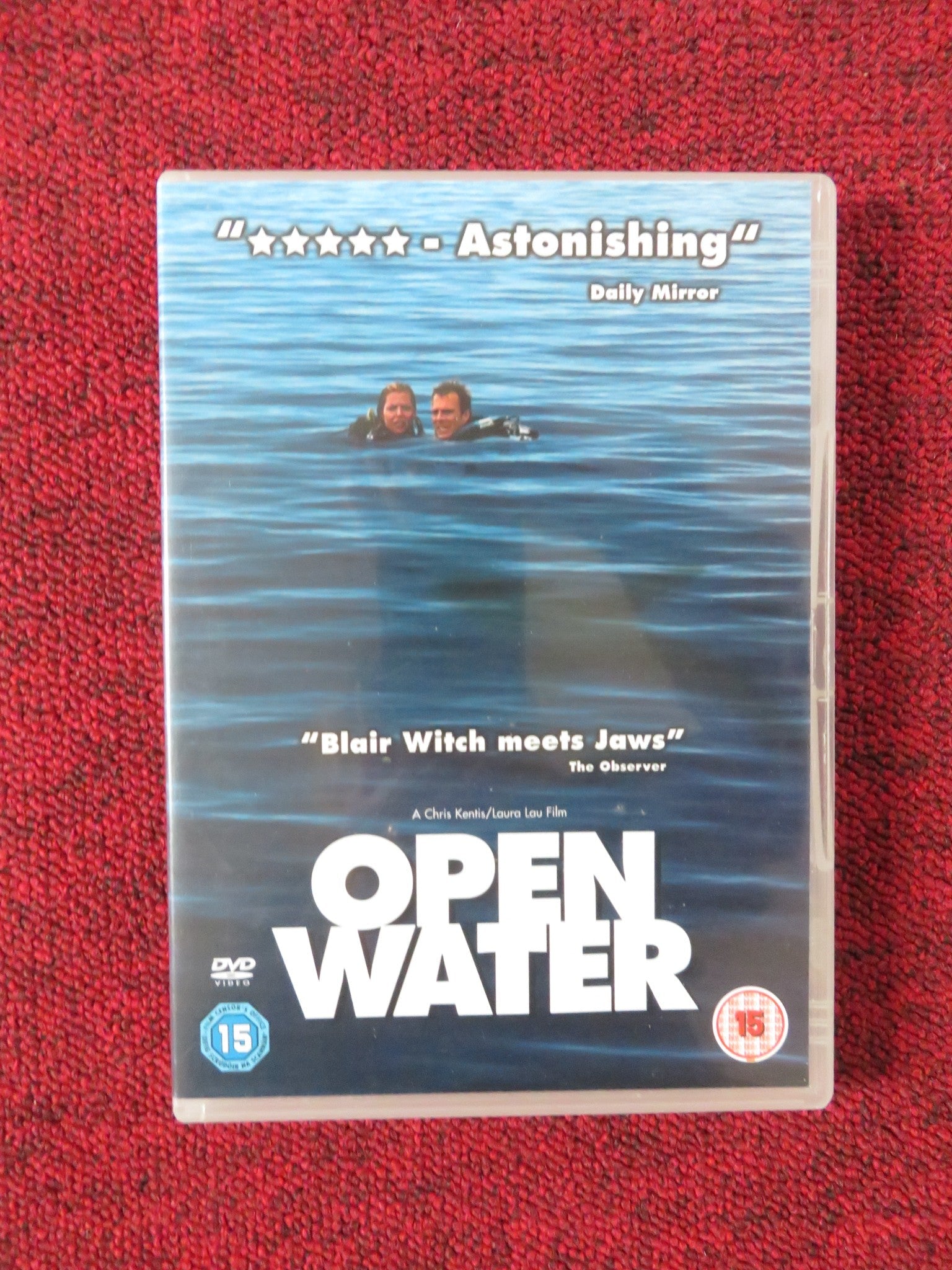 OPEN WATER (DVD) BLANCHARD RYAN DANIEL TRAVIS 2003 REGION 2 Rendezvous Cinema Movie posters