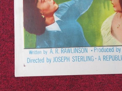 OPERATION CONSPIRACY FOLDED US ONE SHEET POSTER PHILIP FRIEND M. MACKENZIE 1956 Rendezvous Cinema Movie posters