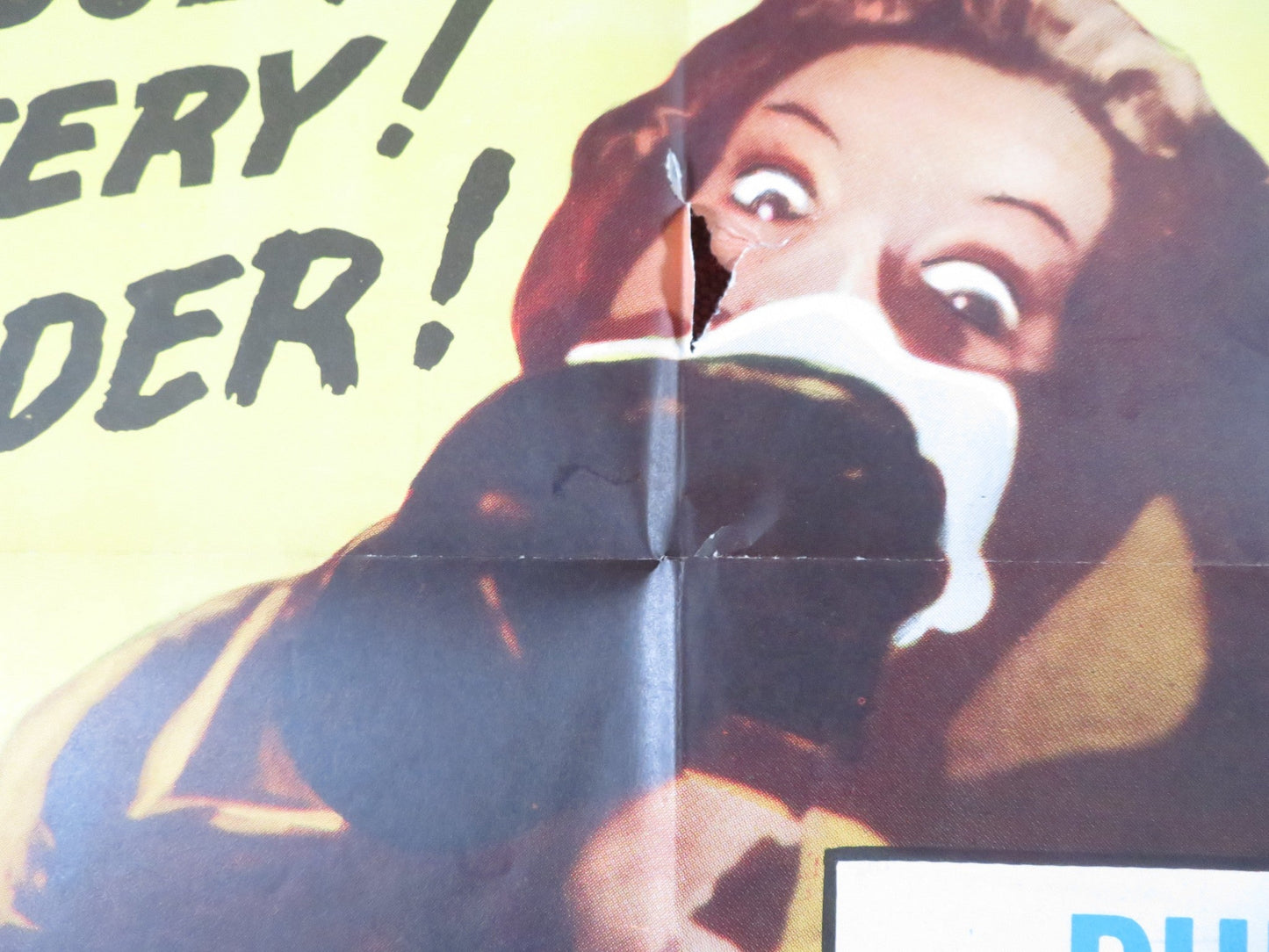 OPERATION CONSPIRACY FOLDED US ONE SHEET POSTER PHILIP FRIEND M. MACKENZIE 1956 Rendezvous Cinema Movie posters