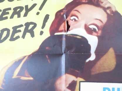 OPERATION CONSPIRACY FOLDED US ONE SHEET POSTER PHILIP FRIEND M. MACKENZIE 1956 Rendezvous Cinema Movie posters