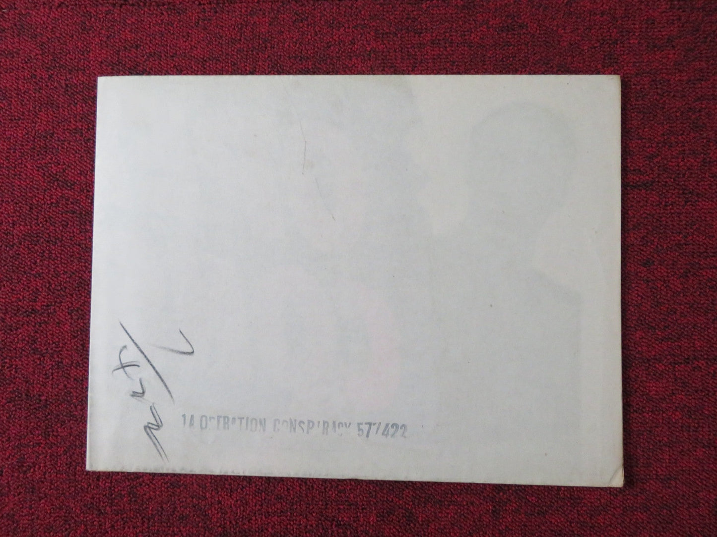 OPERATION CONSPIRACY FOLDED US ONE SHEET POSTER PHILIP FRIEND M. MACKENZIE 1956 Rendezvous Cinema Movie posters