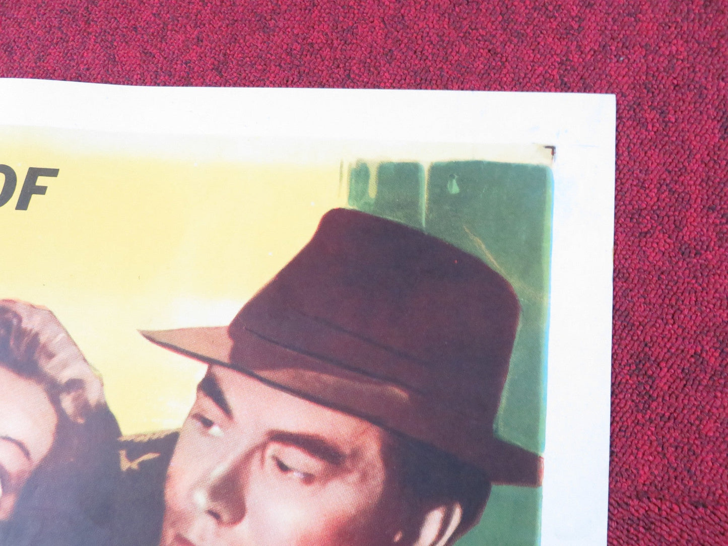 OPERATION CONSPIRACY FOLDED US ONE SHEET POSTER PHILIP FRIEND M. MACKENZIE 1956 Rendezvous Cinema Movie posters