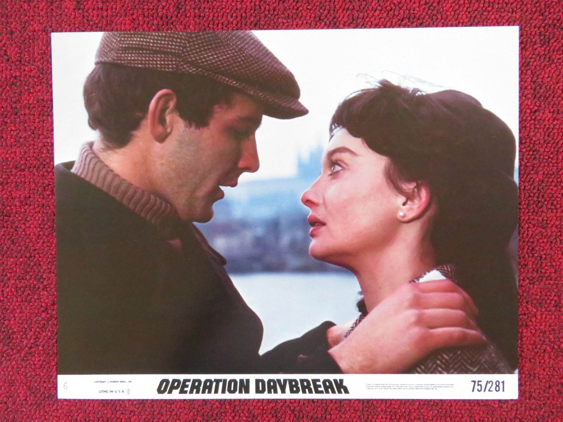OPERATION DAYBREAK - 6 LOBBY CARD TIMOTHY BOTTOMS NICOLA PAGETT 1975 Rendezvous Cinema Movie posters