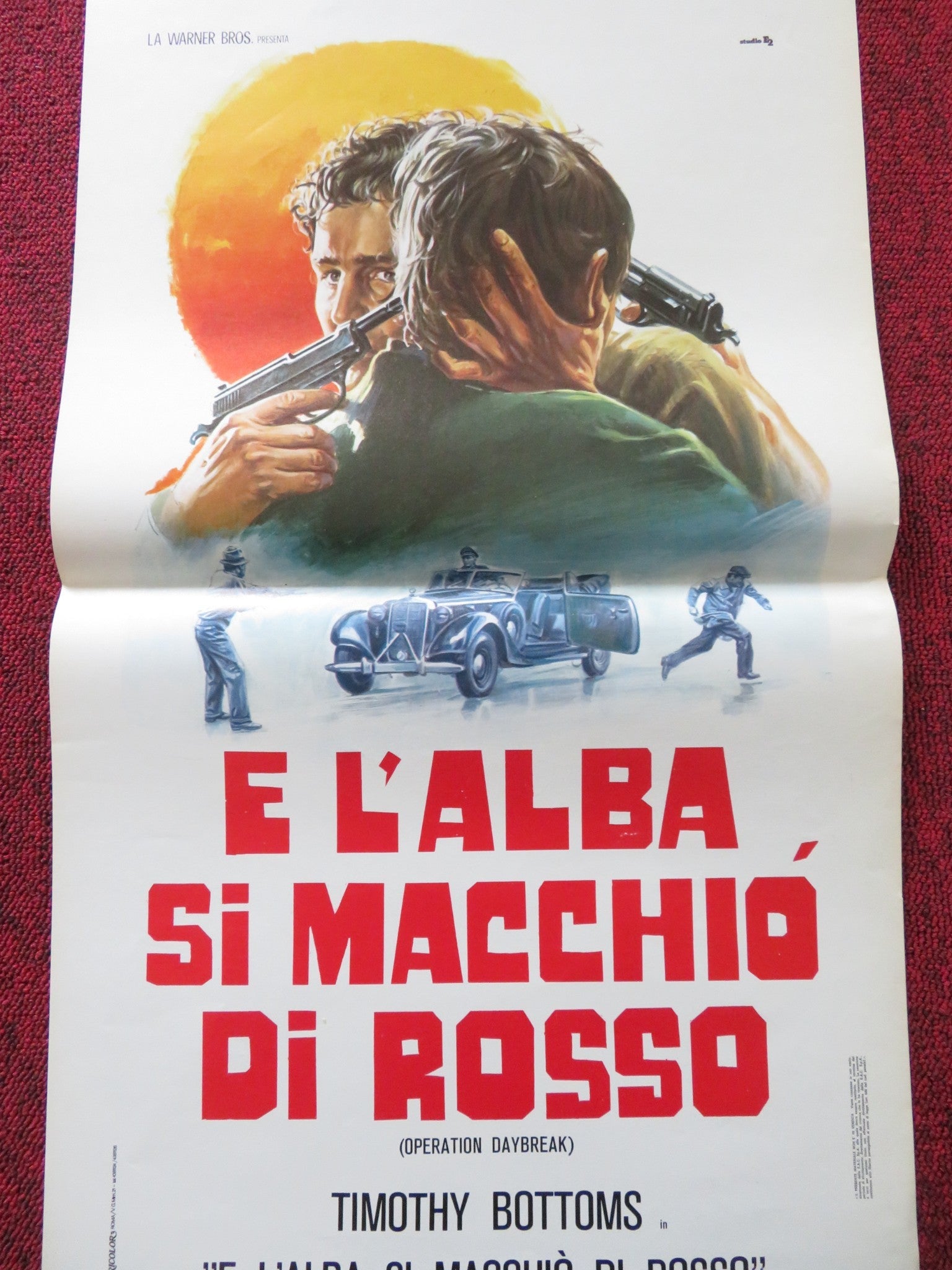 OPERATION DAYBREAK ITALIAN LOCANDINA POSTER TIMOTHY BOTTOMS MARTIN SHAW 1976 Rendezvous Cinema Movie posters