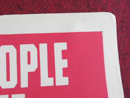 OPERATION MANHUNT FOLDED US ONE SHEET POSTER HARRY TOWNES IRJA JENSEN 1954 Rendezvous Cinema Movie posters