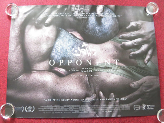 OPPONENT UK QUAD ROLLED POSTER PAYMAN MADDI AMIRALI ABANZAD 2023 Rendezvous Cinema Movie posters