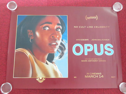 OPUS UK QUAD ROLLED POSTER AYO EDEBIRI JOHN MALKOVICH 2025 Movie posters