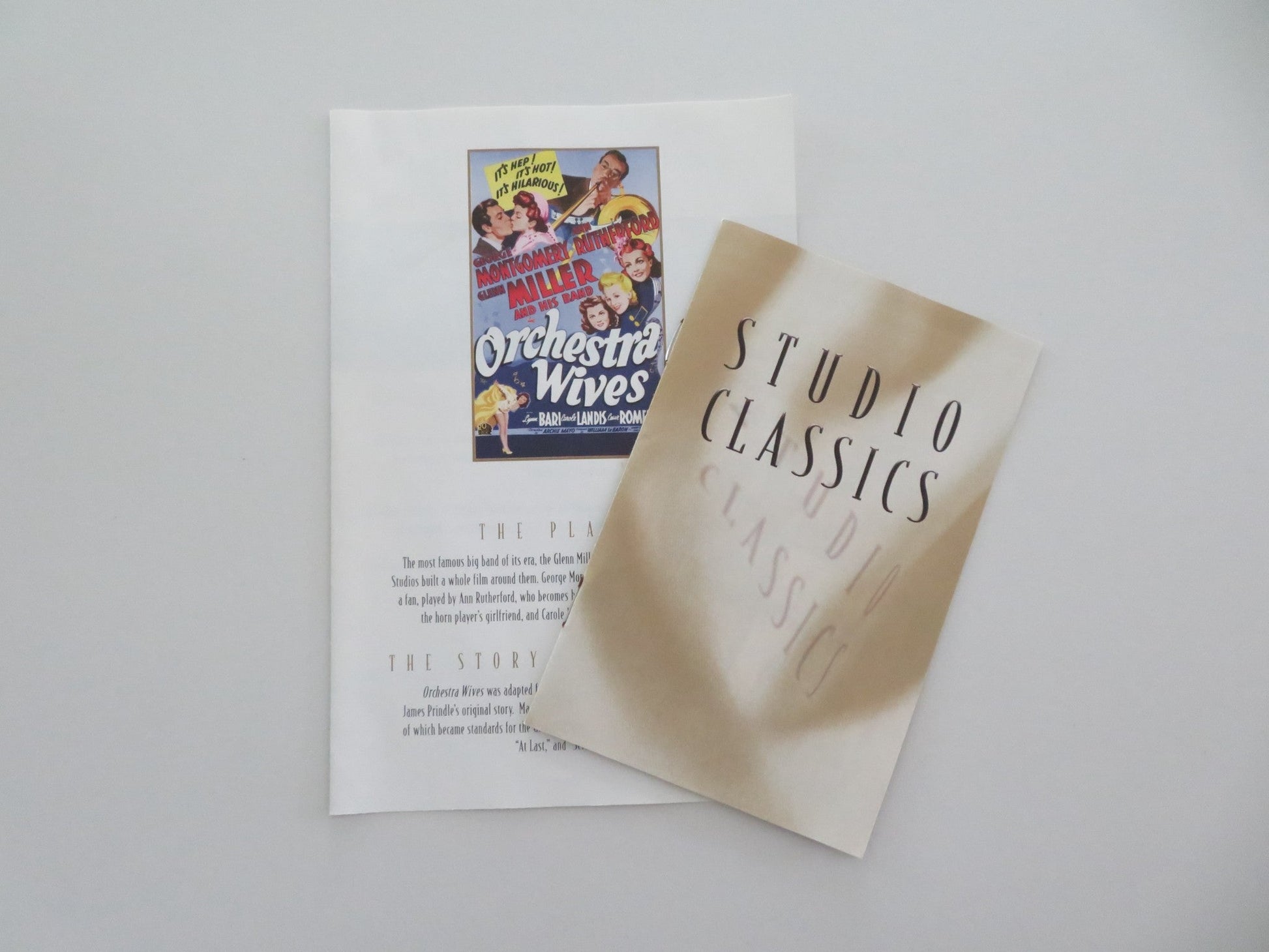 ORCHESTRA WIVES (DVD) GEORGE MONTGOMERY ANN RUTHERFORD 1942 REGION 1 Movie posters