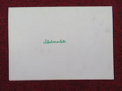 ORDER TO ASSASSINATE GERMAN A1 POSTER FOLDED HELMUT BERGER SYDNE ROME 1975 Rendezvous Cinema Movie posters