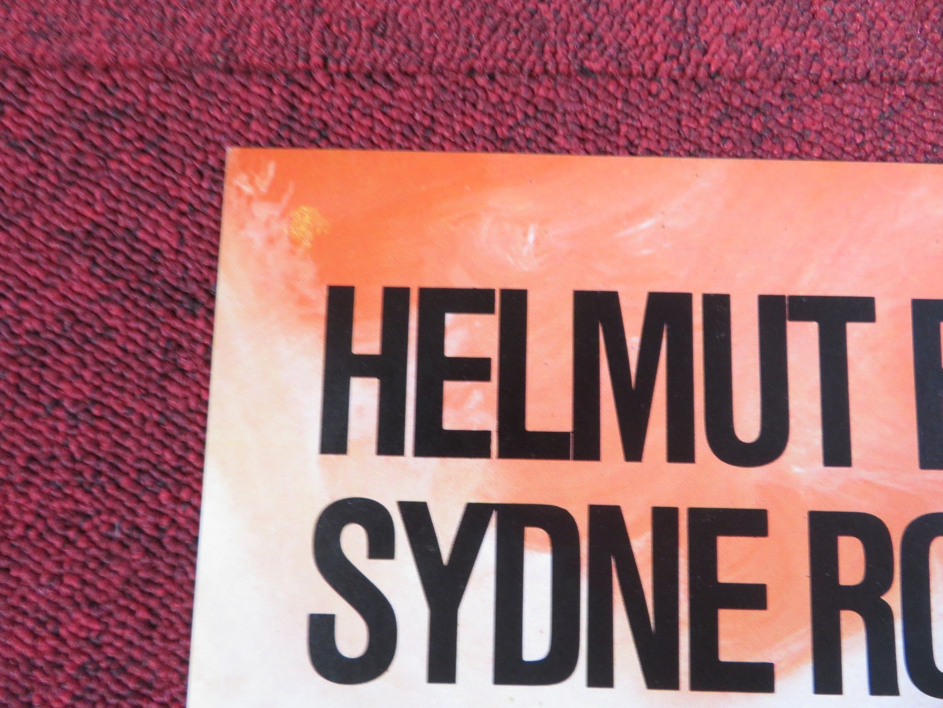 ORDER TO ASSASSINATE GERMAN A1 POSTER FOLDED HELMUT BERGER SYDNE ROME 1975 Rendezvous Cinema Movie posters