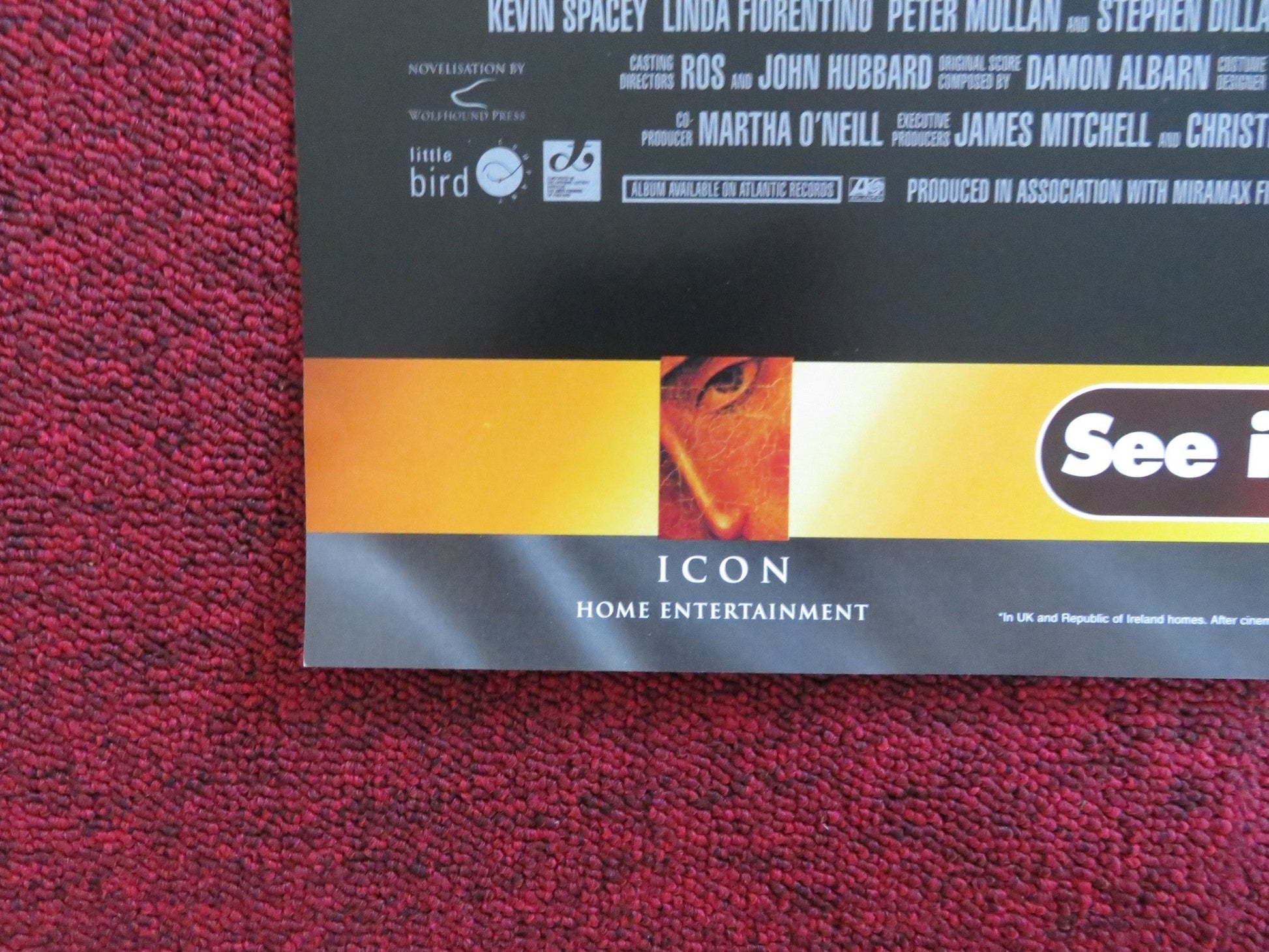 ORDINARY DECENT CRIMINAL VHS VIDEO POSTER KEVIN SPACEY COLIN FARRELL 2000 Rendezvous Cinema Movie posters