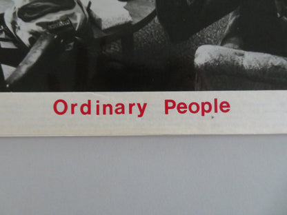ORDINARY PEOPLE - B MOVIE STILL PHOTO LOT OF 4 DONALD SUTHERLAND T. HUTTON 1980 Movie posters