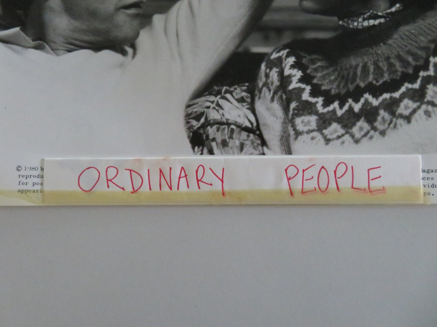 ORDINARY PEOPLE - B MOVIE STILL PHOTO LOT OF 4 DONALD SUTHERLAND T. HUTTON 1980 Movie posters