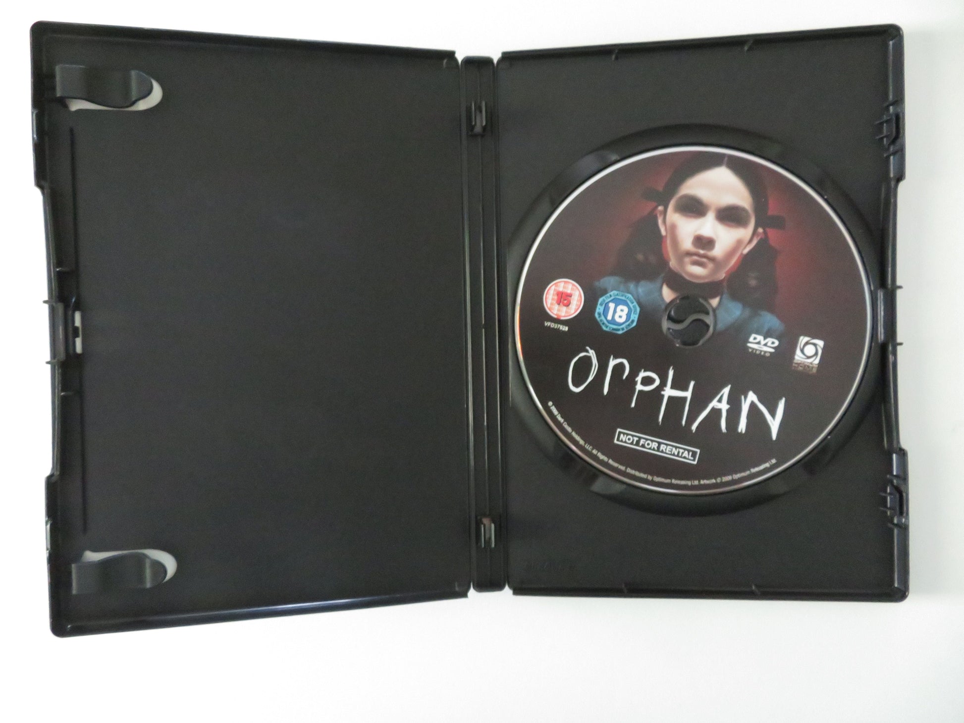 Orphan (DVD) Vera Farmiga Peter Sarsgaard Isabelle Fuhrman 2009 Region 2 Movie posters