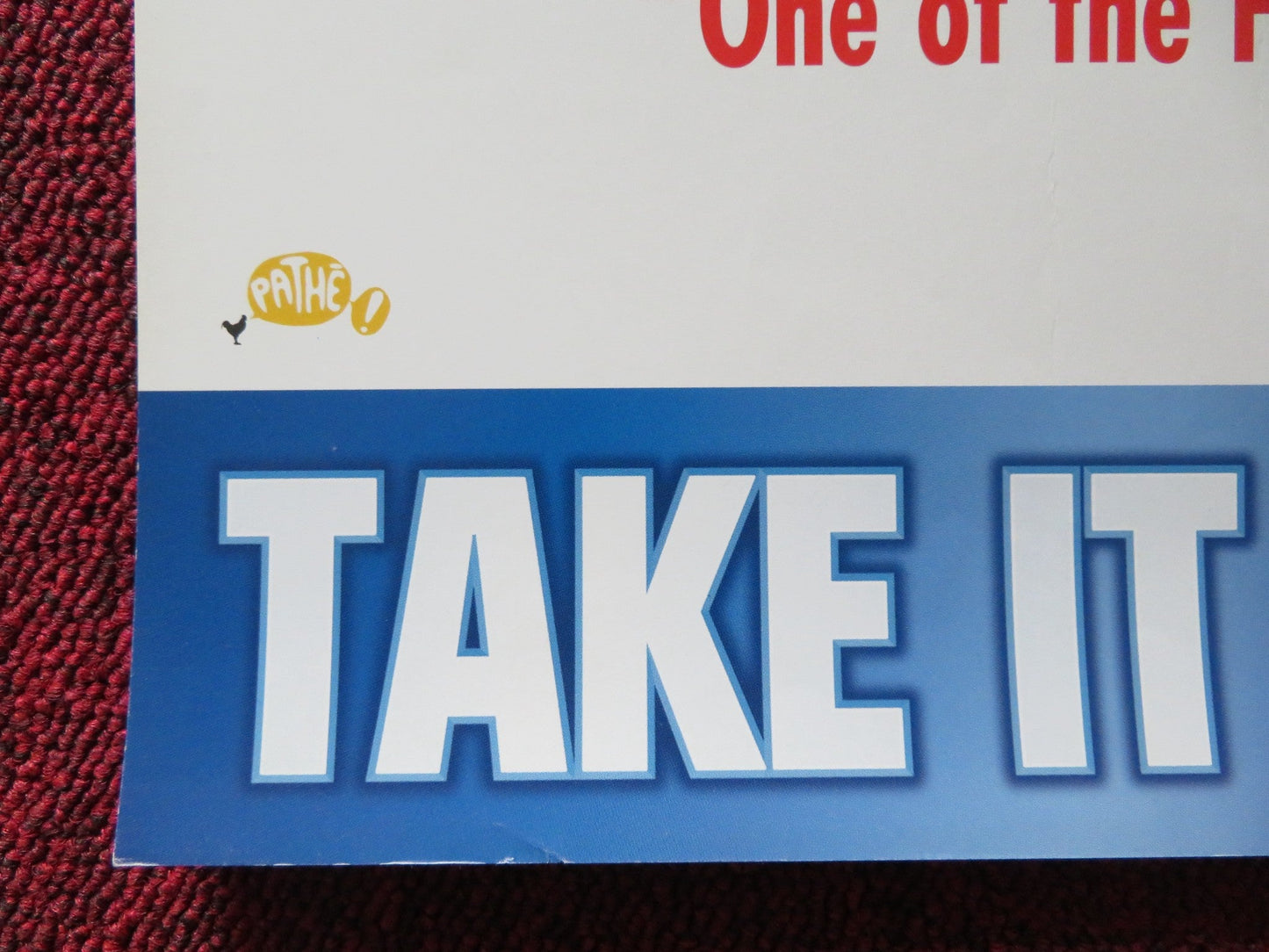 ORPHANS VHS VIDEO POSTER DOUGLAS HENSHALL GARY LEWIS 1998 Rendezvous Cinema Movie posters