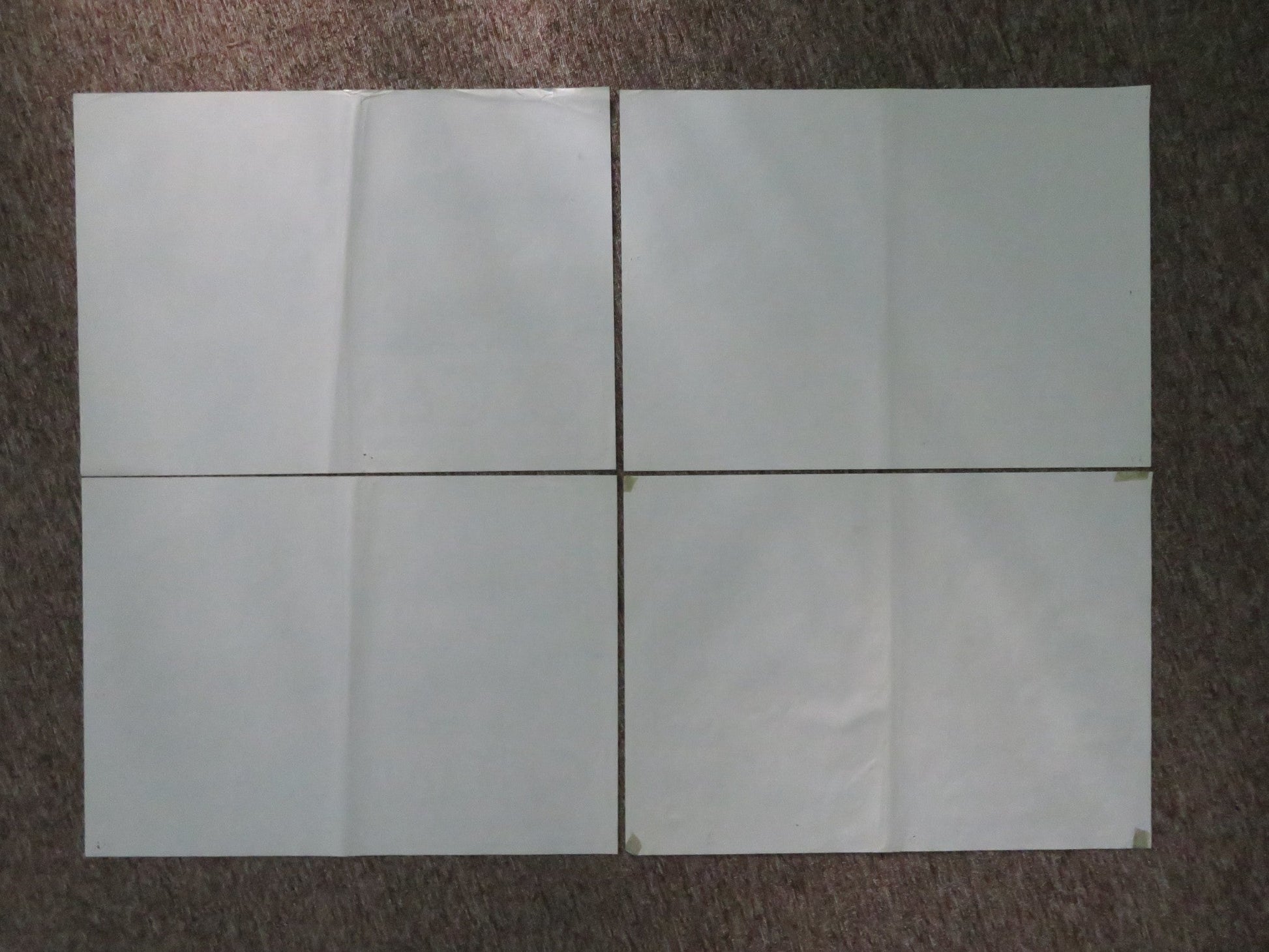 OSCAR ITALIAN FOTOBUSTA POSTERS LOT OF 4 SYLVESTER STALLONE HARRY SHEARER 1991 Movie posters