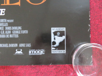 OTHELLO VHS VIDEO POSTER ROLLED ORSON WELLES SUZANNE CLOUTIER 1992 Rendezvous Cinema Movie posters