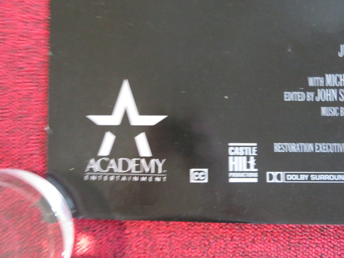 OTHELLO VHS VIDEO POSTER ROLLED ORSON WELLES SUZANNE CLOUTIER 1992 Rendezvous Cinema Movie posters