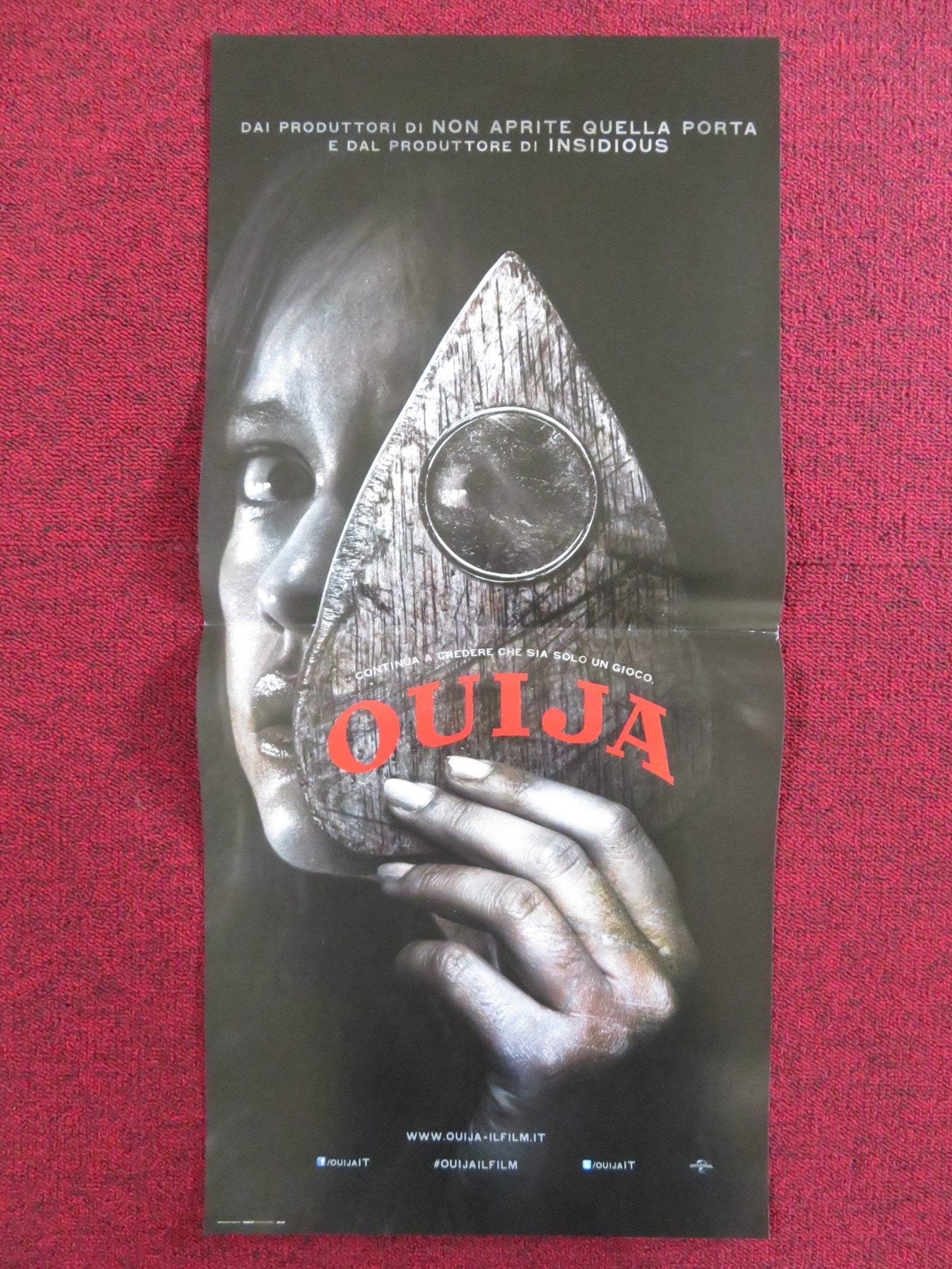 OUIJA ITALIAN LOCANDINA POSTER OLIVIA COOKE ANA COTO 2014 Rendezvous Cinema Movie posters