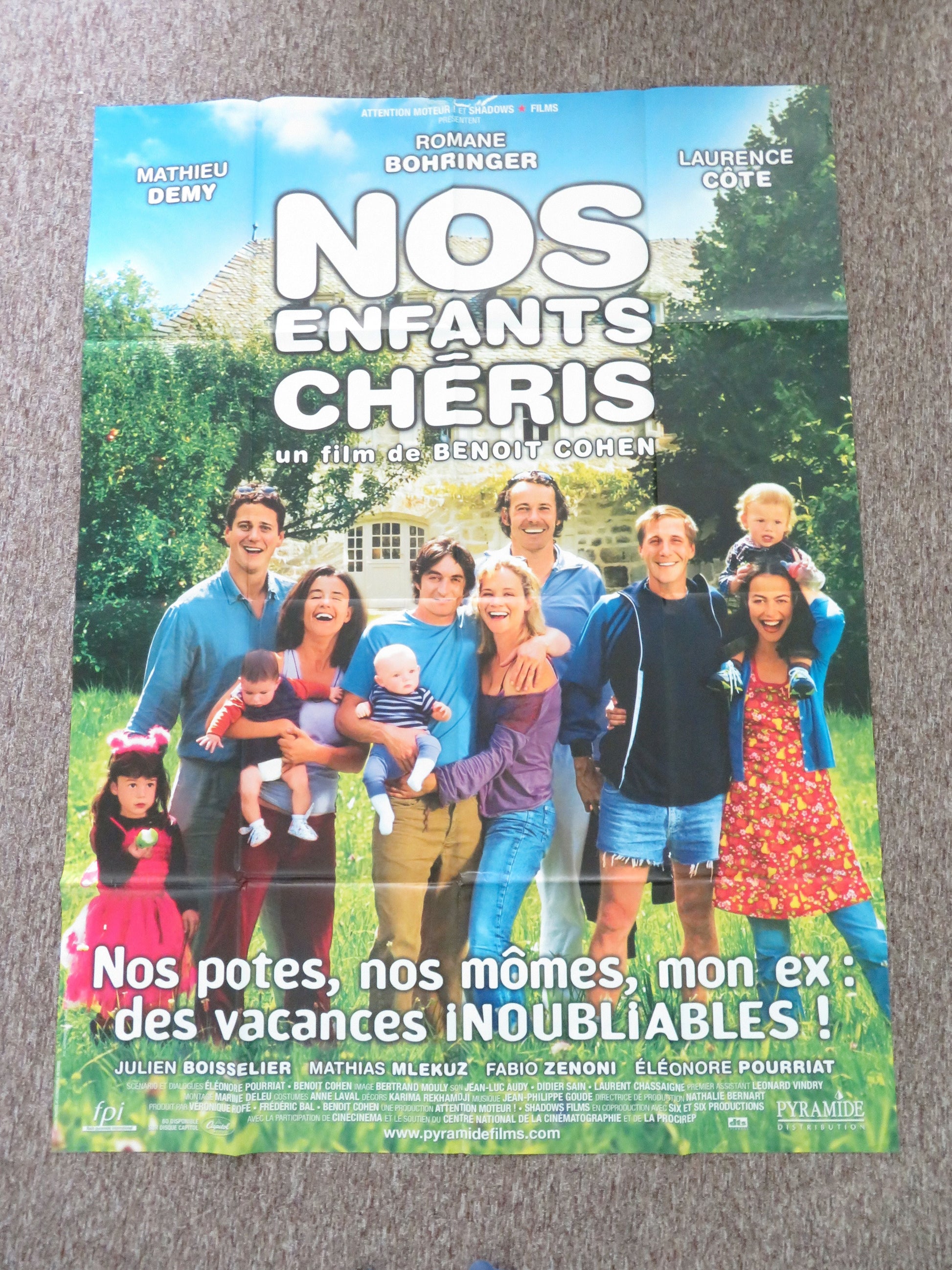 Our Precious Children French Grande Poster Mathieu Demy Laurence Cote 2003 Movie posters