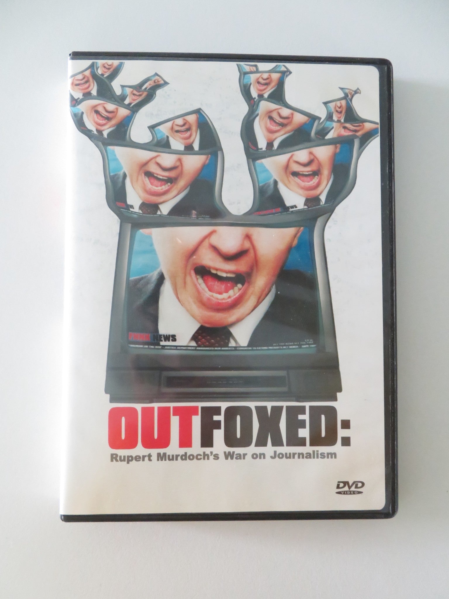 OUTFOXED: RUPERT MURDOCH'S WAR ON JOURNALISM (DVD) DOUGLAS CHEEK 2004 REGION 0 Movie posters