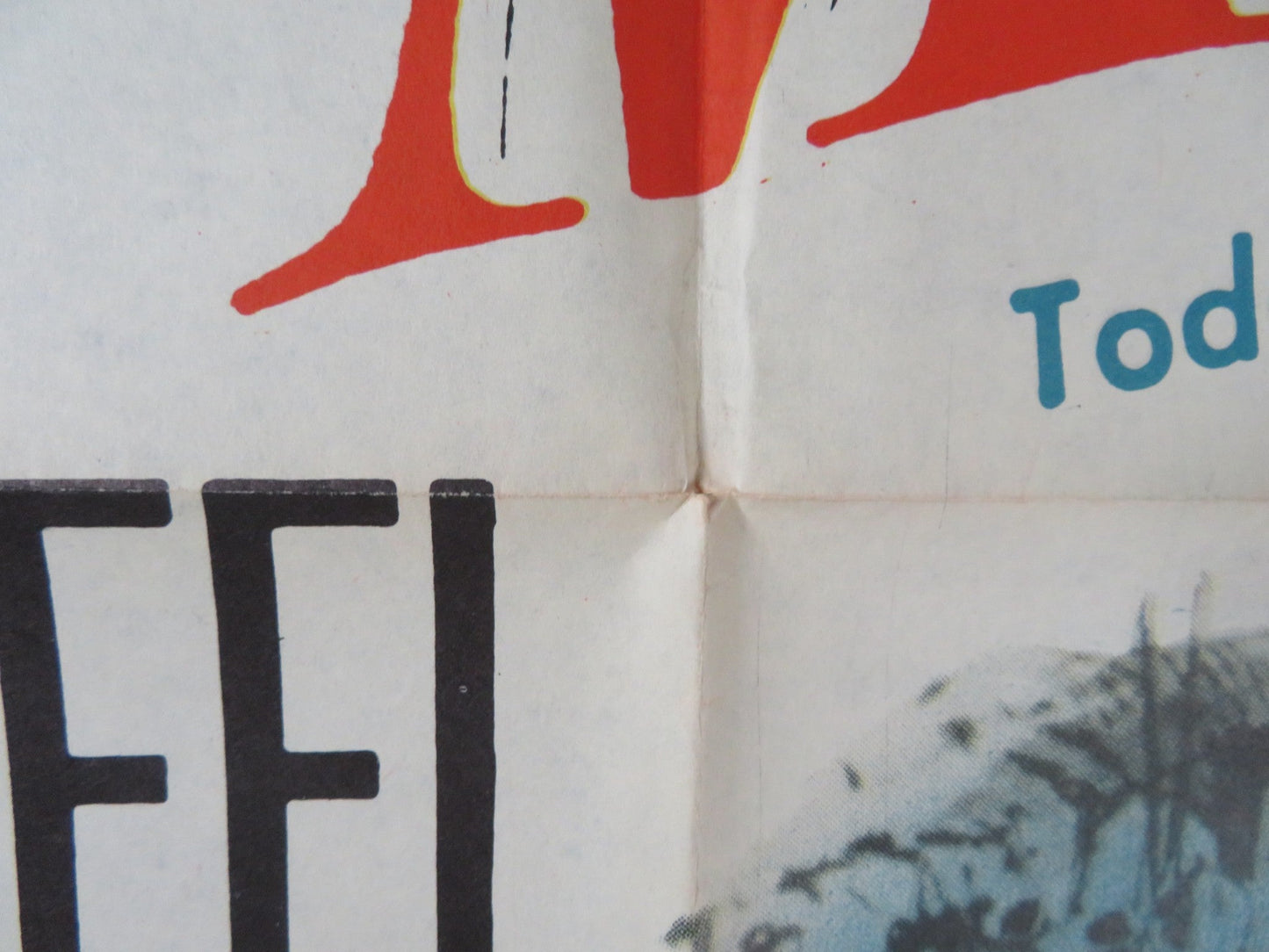 OUTPOST IN MALAYA FOLDED US ONE SHEET POSTER CLAUDETTE COLBERT JACK HAWKINS 1952 Rendezvous Cinema Movie posters