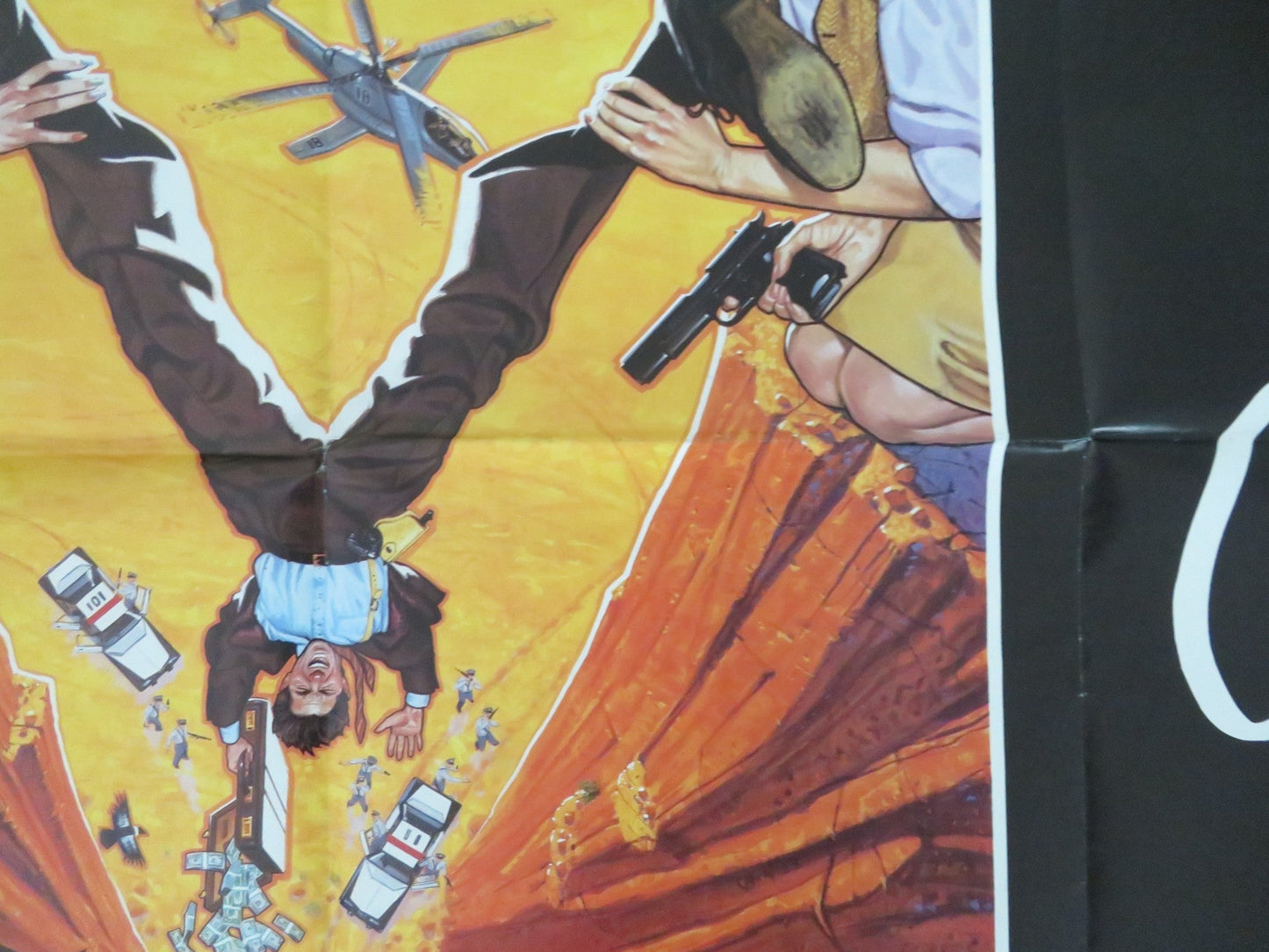 Outrageous Fortune UK Quad Poster Folded Shelley Long Bette Midler 1987 Movie posters