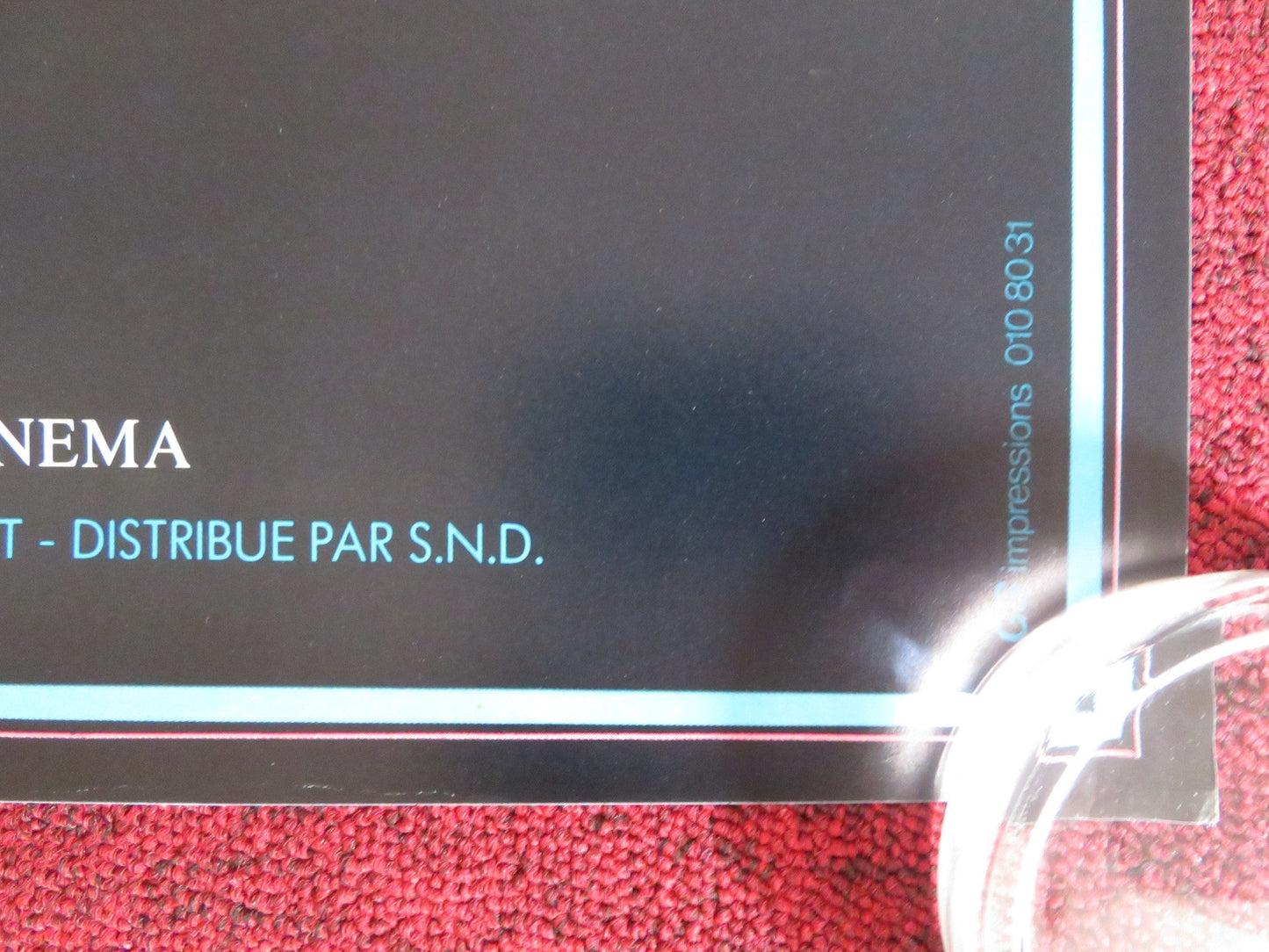 OUTRAGEOUS! FRENCH POSTER ROLLED CRAIG RUSSEL HOLLIS MCLAREN 1978 Rendezvous Cinema Movie posters