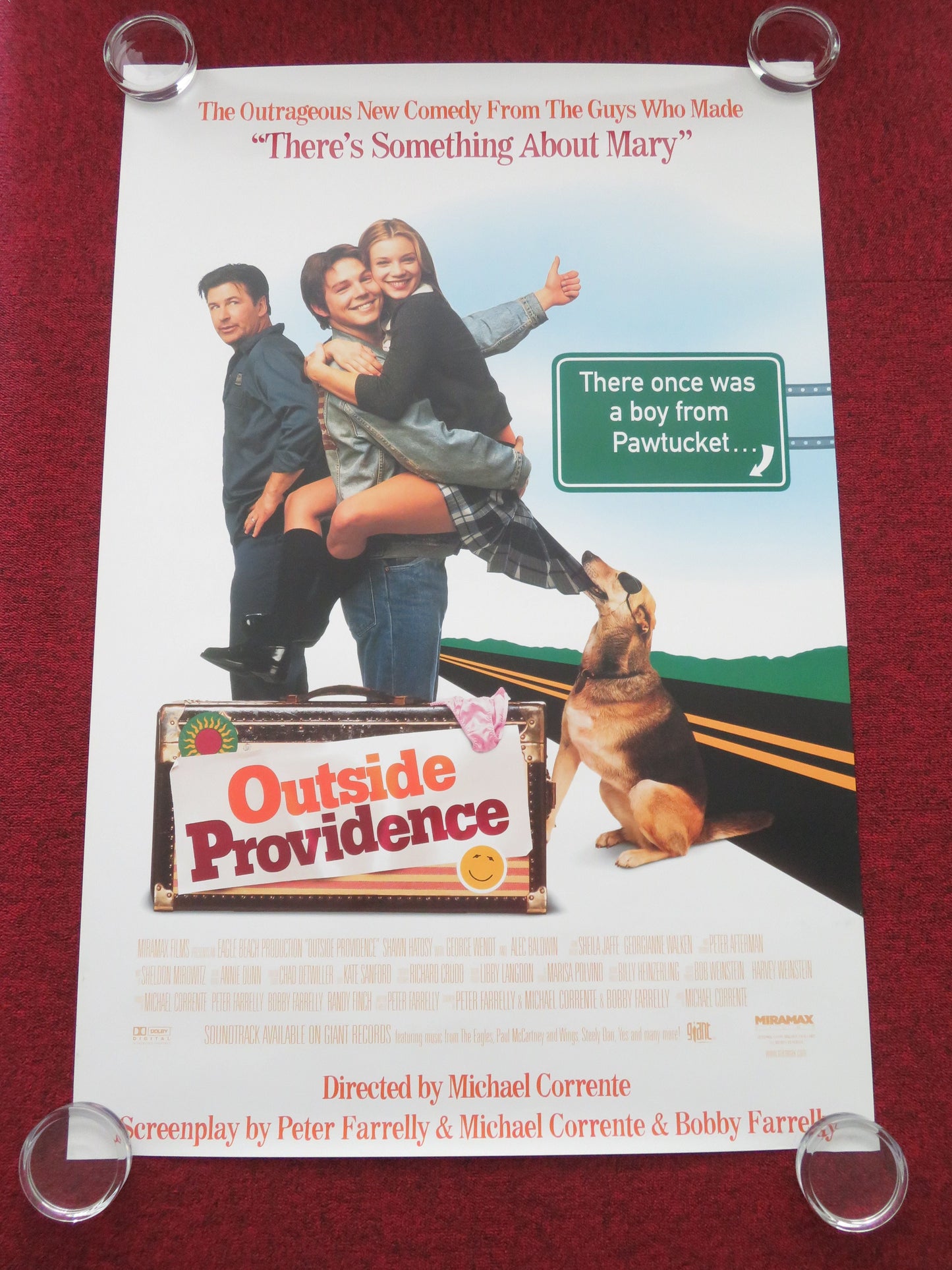Outside Providence US One Sheet Rolled Poster Alec Baldwin Shawn Hatosy 1999 Movie posters