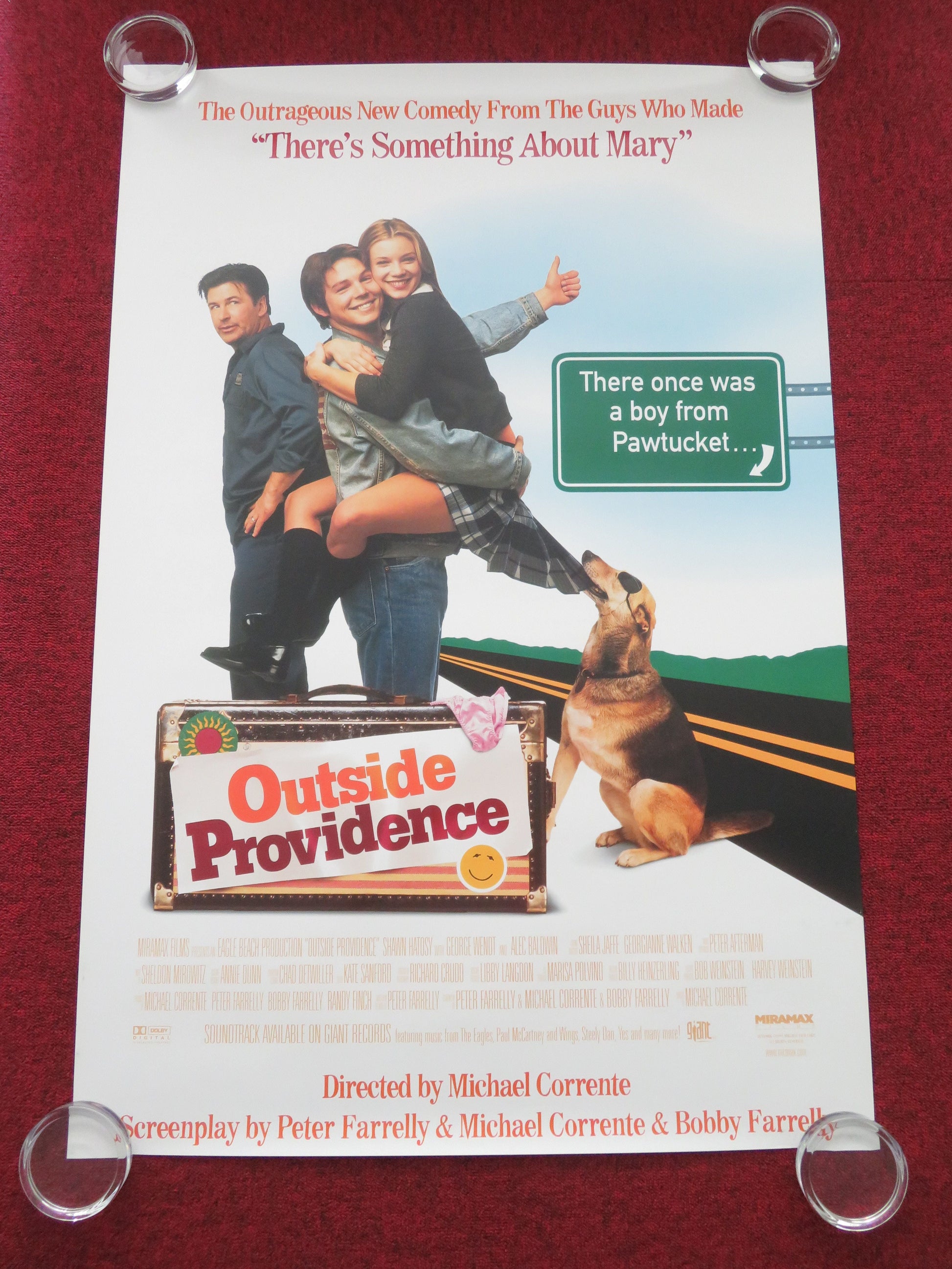 Outside Providence US One Sheet Rolled Poster Alec Baldwin Shawn Hatosy 1999 Movie posters