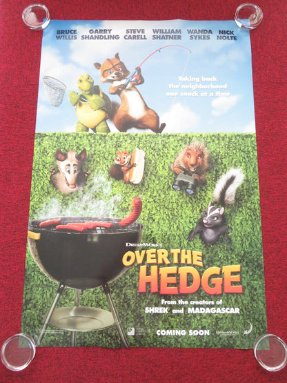 Over The Hedge - B US One Sheet Rolled Poster Bruce Willis Steve Carell 2006 Movie posters