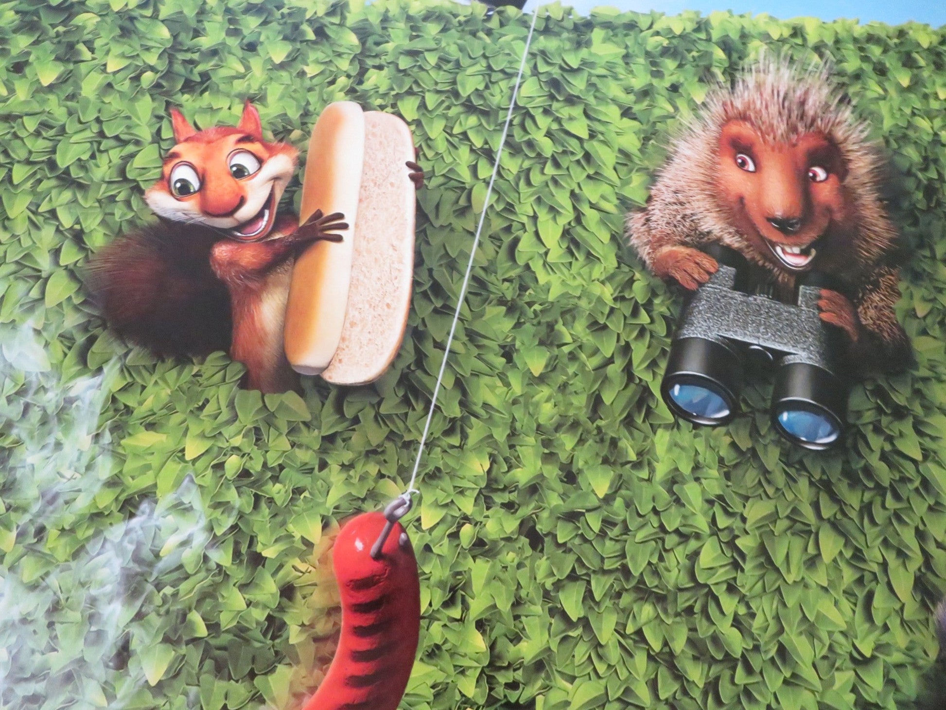 OVER THE HEDGE - B US ONE SHEET ROLLED POSTER BRUCE WILLIS STEVE CARELL 2006 Rendezvous Cinema Movie posters