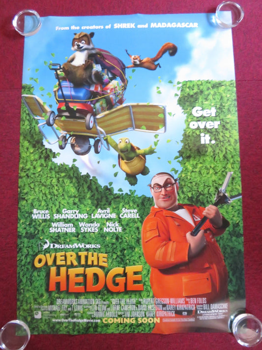 OVER THE HEDGE - C US ONE SHEET ROLLED POSTER BRUCE WILLIS STEVE CARELL 2006 Rendezvous Cinema Movie posters