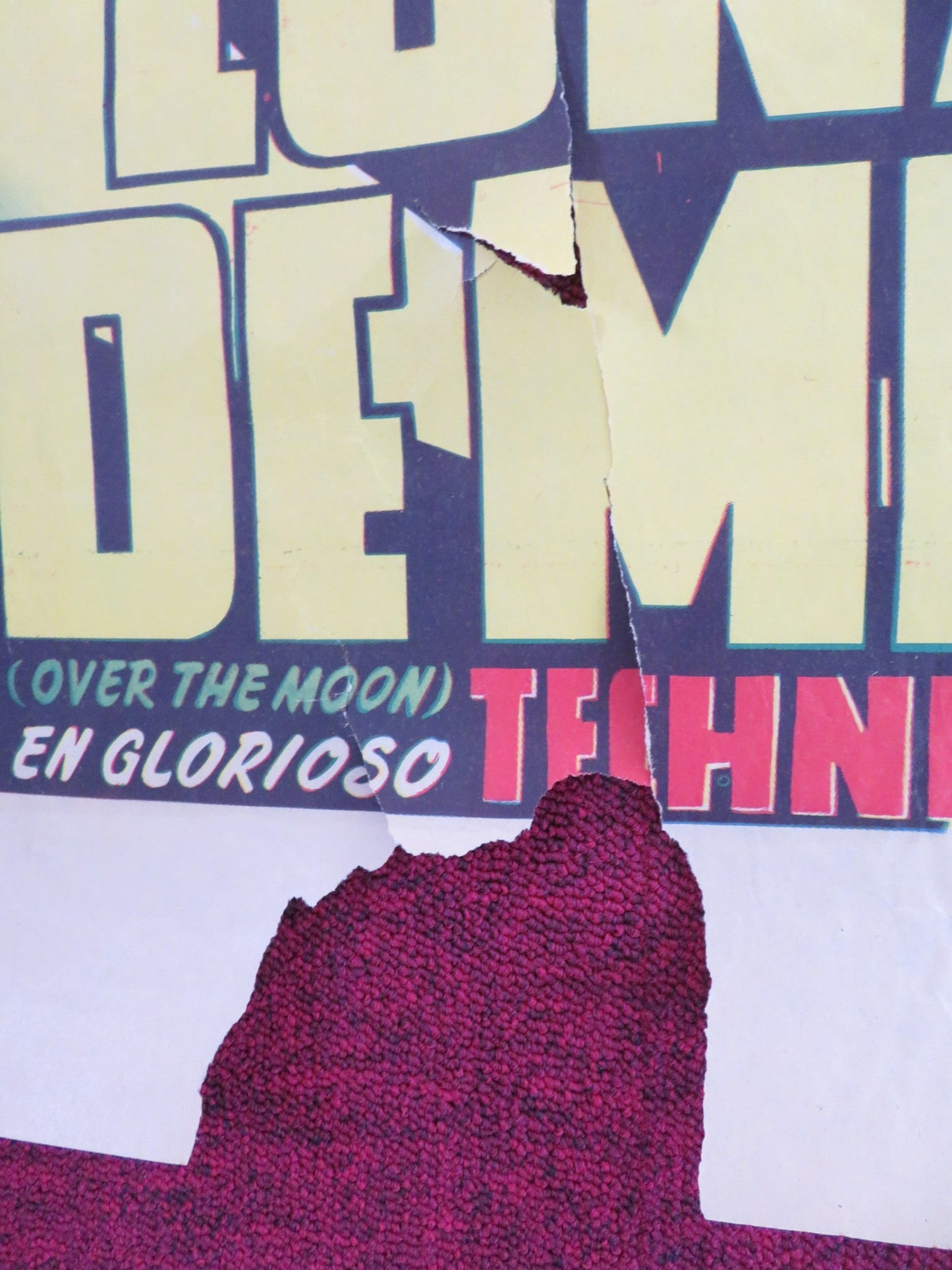 OVER THE MOON SPANISH POSTER MERLE OBERON REX HARRISON Rendezvous Cinema Movie posters