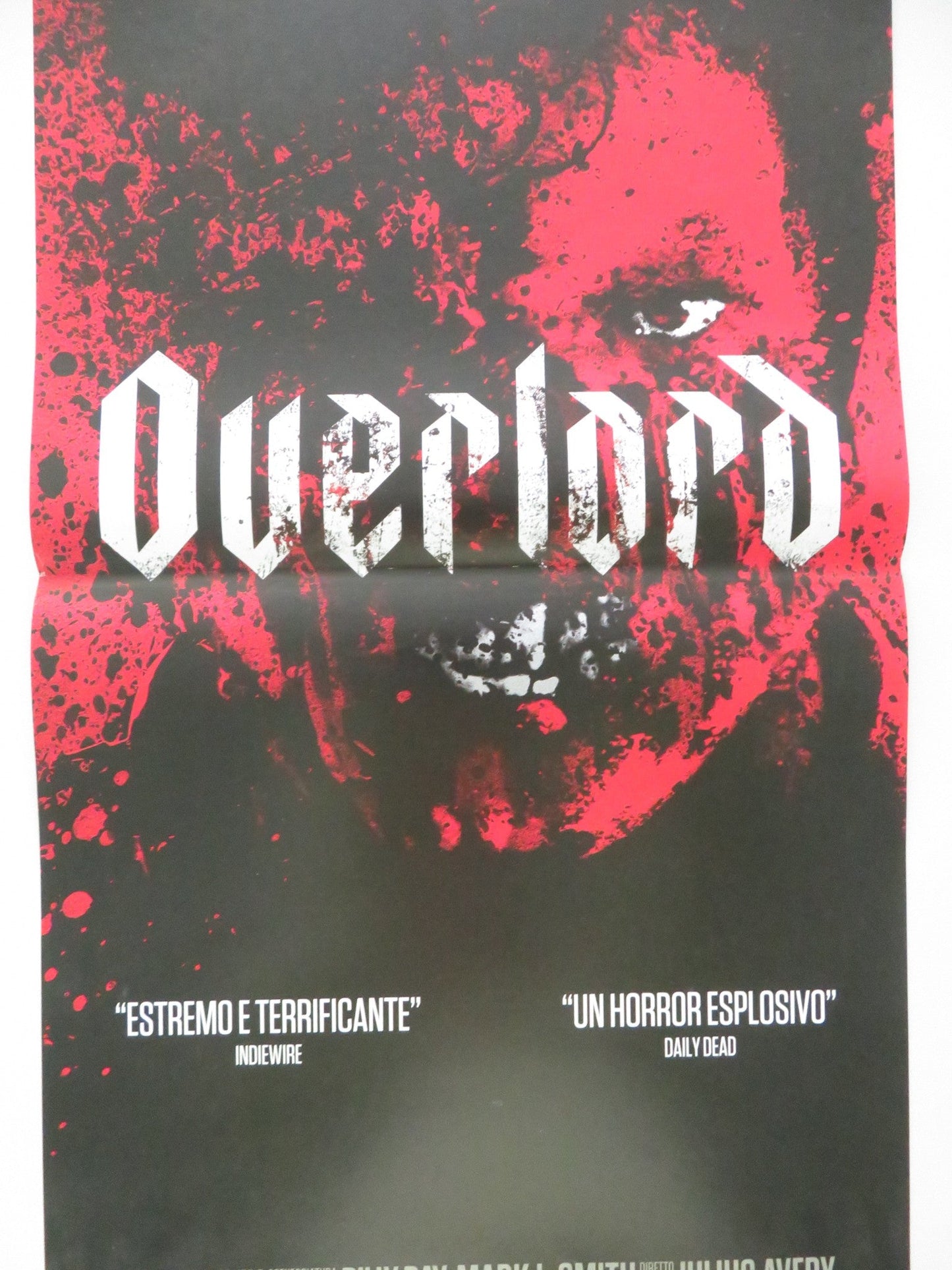 Overlord ITALIAN LOCANDINA POSTER Jovan Adepo Wyatt Russell 2018 Movie posters