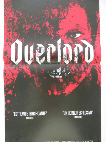 Overlord ITALIAN LOCANDINA POSTER Jovan Adepo Wyatt Russell 2018 Movie posters