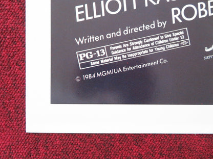 OXFORD BLUES FOLDED US ONE SHEET POSTER ROB LOWE ALLY SHEEDY 1984 Movie posters