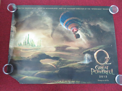 Oz the Great and Powerful UK Quad Rolled Poster James Franco Mila Kunis 2013 Movie posters