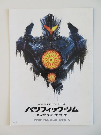 PACIFIC RIM UPRISING JAPANESE CHIRASHI (B5) POSTER J. BOYEGA SCOTT EASTWOOD 2018 Rendezvous Cinema Movie posters