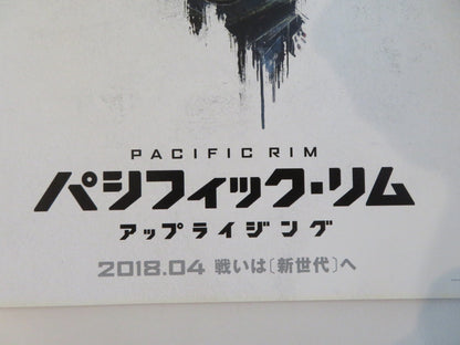 PACIFIC RIM UPRISING JAPANESE CHIRASHI (B5) POSTER J. BOYEGA SCOTT EASTWOOD 2018 Rendezvous Cinema Movie posters